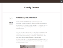 Tablet Screenshot of family-oosten.com